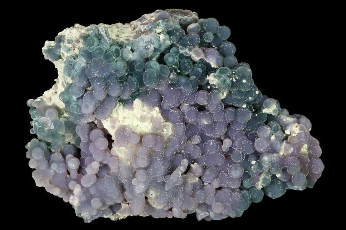 Purple and Green, Sparkly Botryoidal Grape Agate - Indonesia #146866